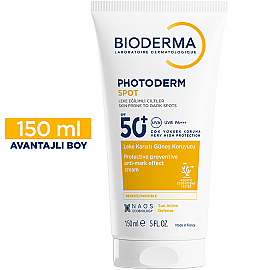 Bioderma Photoderm Spot SPF 50+ Cream Leke Karşıtı Güneş Koruyucu 150ml - Bioderma