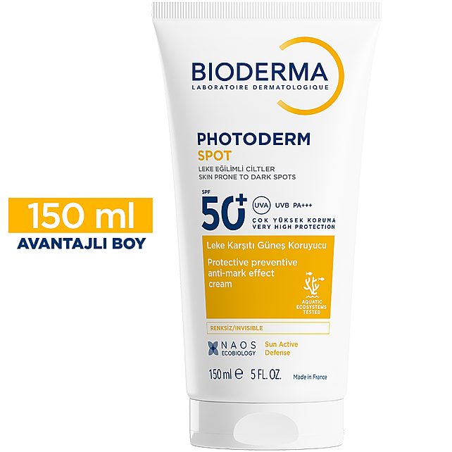 Bioderma Photoderm Spot SPF 50+ Cream Leke Karşıtı Güneş Koruyucu 150ml - 1