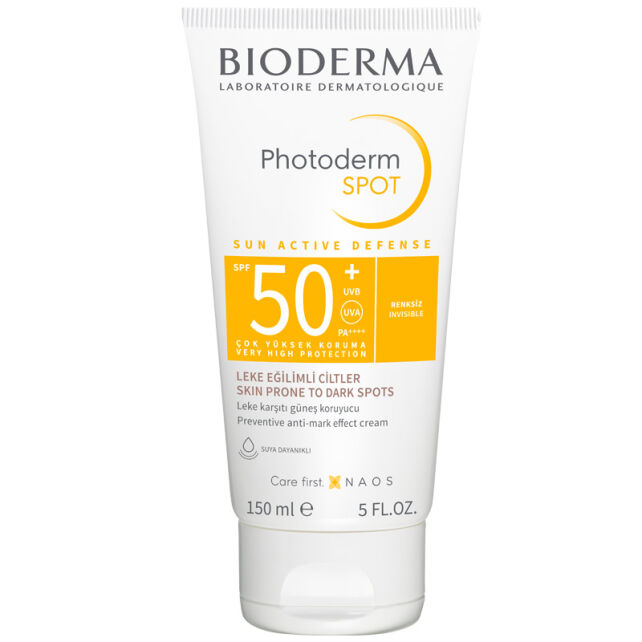 Bioderma Photoderm Spot SPF50+ Cream Leke Karşıtı Güneş Koruyucu 150ml - 1