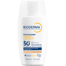 Bioderma Photoderm XDefense Ultra Fluid SPF 50+ Antioksidan Etkili Renkli Güneş Kremi Light 40ml - Bioderma