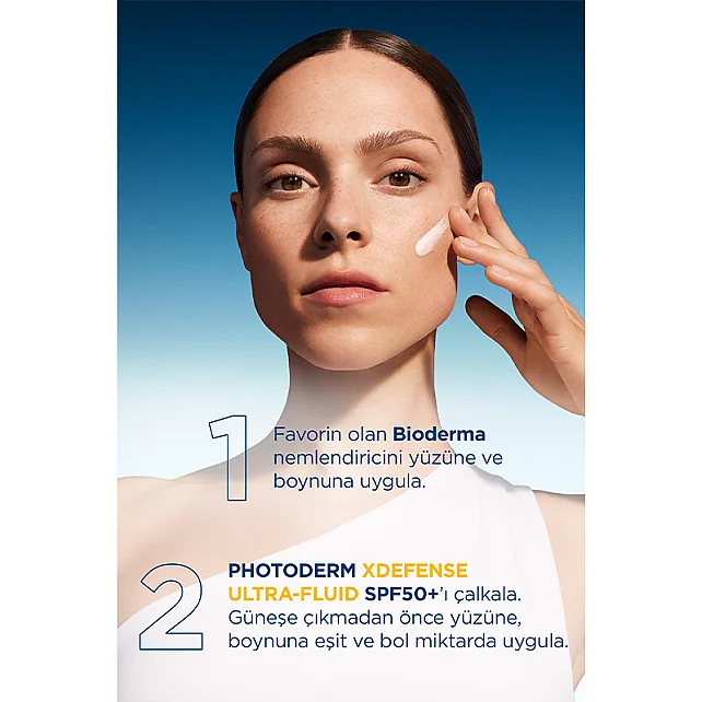 Bioderma Photoderm XDefense Ultra Fluid SPF 50+ Antioksidan Etkili Renksiz Güneş Kremi 40ml - 5