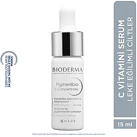 Bioderma Pigmentbio C-Concentrate - Leke Karşıtı Aydınlatıcı Serum 15ml - 5