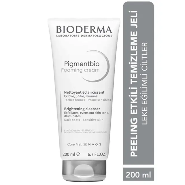 Bioderma Pigmentbio Foaming Cream - Leke Karşıtı Yüz Temizleme Jeli 200ml - 3