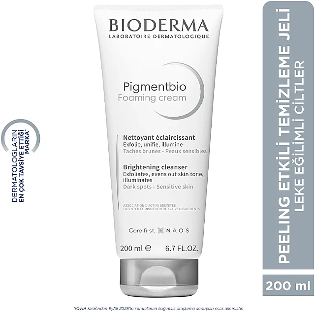 Bioderma Pigmentbio Foaming Cream - Leke Karşıtı Yüz Temizleme Jeli 200ml - 5