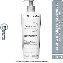 Bioderma Pigmentbio Foaming Cream - Peeling Etkili Temizleme Jeli 500ml - 4