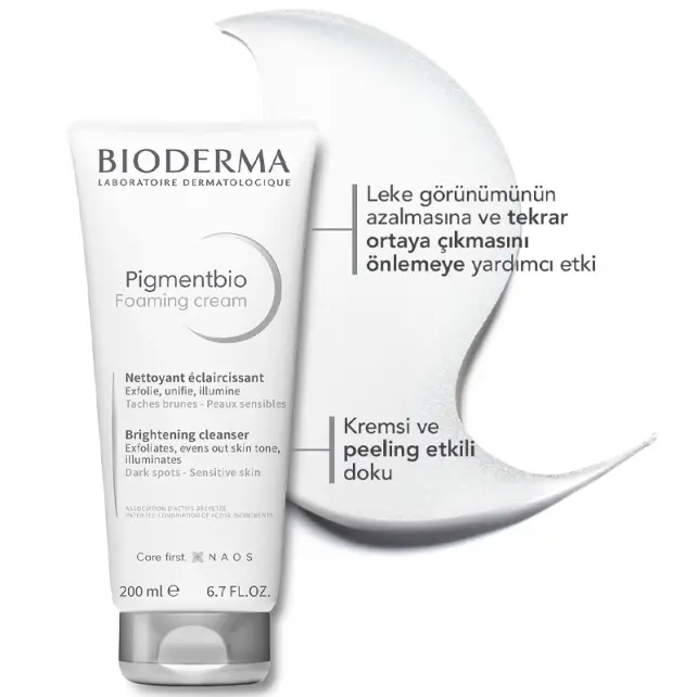 Bioderma Pigmentbio Foaming Cream - Peeling Etkili Temizleme Jeli 500ml - 3