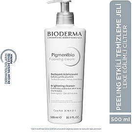 Bioderma Pigmentbio Foaming Cream - Peeling Etkili Temizleme Jeli 500ml - 4