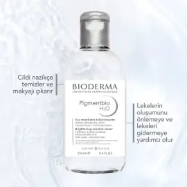 Bioderma Pigmentbio H2O Brightening Micellar Water - Leke Karşıtı Misel Su 250ml - 2