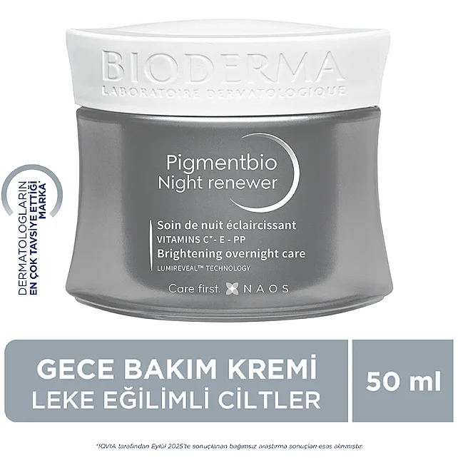 Bioderma Pigmentbio Night Renewer - Leke Karşıtı Aydınlatıcı Gece Kremi 50ml - 3