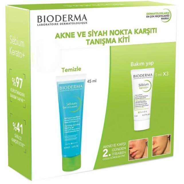 Bioderma Sebium Akne ve Siyah Nokta Karşıtı Tanışma Kiti - 1