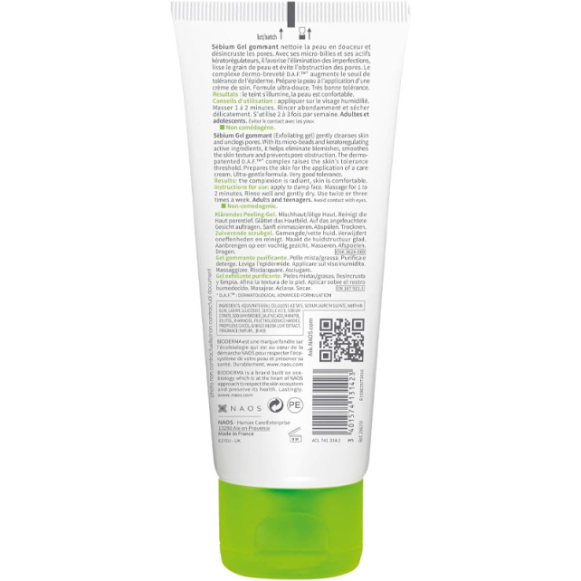 Bioderma Sebium Exfoliating Gel - Peeling Etkili Temizleyici Jel 100ml - 2