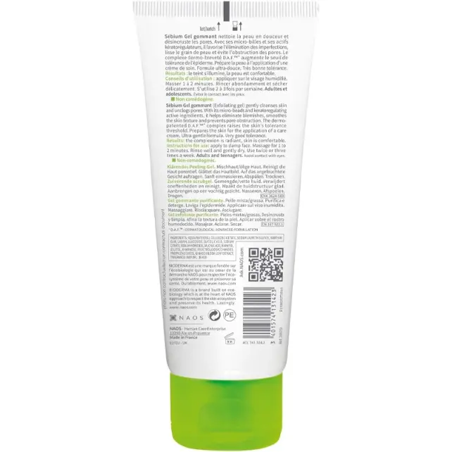 Bioderma Sebium Exfoliating Gel - Peeling Etkili Temizleyici Jel 100ml - 2