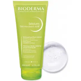 Bioderma Sebium Foaming Gel 200ml - Bilek Havlusu Hediye - 2