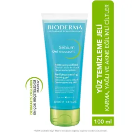 Bioderma Sebium Foaming Gel - Yağlı Ciltler için Temizleyici Jel 100ml - 4