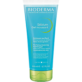Bioderma Sebium Foaming Gel - Yağlı Ciltler İçin Temizleyici Jel 200ml - Bioderma
