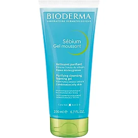 Bioderma Sebium Foaming Gel - Yağlı Ciltler için Temizleyici Jel 200ml - Tester