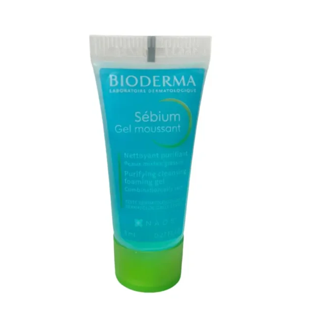 Bioderma Sebium Foaming Gel - Yağlı Ciltler için Temizleyici Jel 8ml - 1