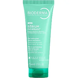 Bioderma Sebium Gommant Micro Exfollating Cleansing Gel - Peeling Etkili Temizleme Jeli 75ml - Bioderma