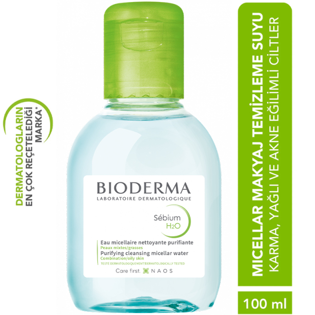 Bioderma Sebium H2O Micelle Solution - Misel Solüsyon 100ml - 3