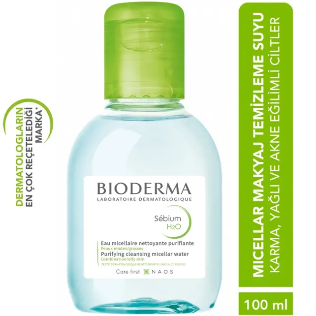 Bioderma Sebium H2O Micelle Solution - Misel Solüsyon 100ml - 3