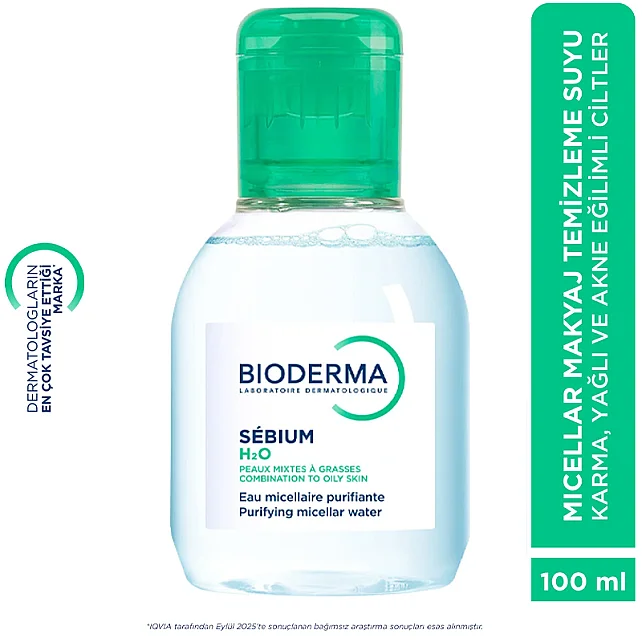 Bioderma Sebium H2O Micelle Solution - Misel Solüsyon 100ml - 4