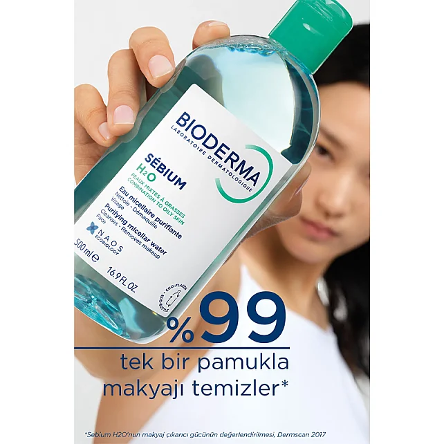 Bioderma Sebium H2O Micelle Solution - Misel Solüsyon 250ml - 8