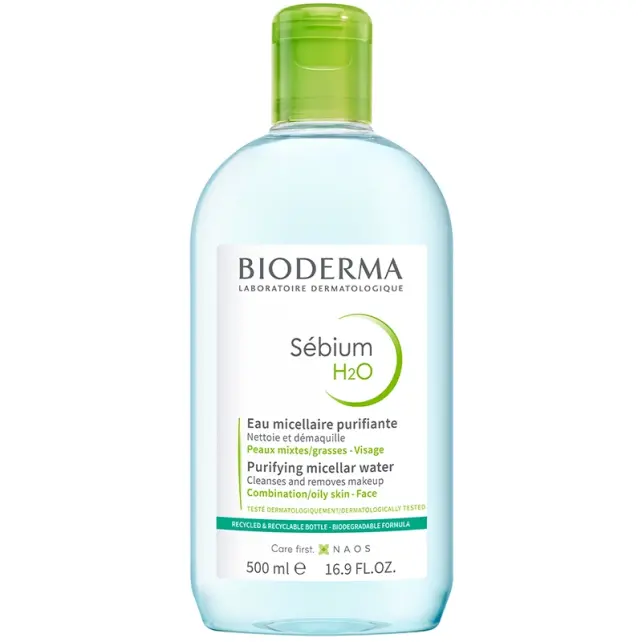 Bioderma Sebium H2O Micelle Solution - Misel Solüsyon 500ml - 1