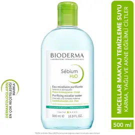 Bioderma Sebium H2O Micelle Solution - Misel Solüsyon 500ml - 5