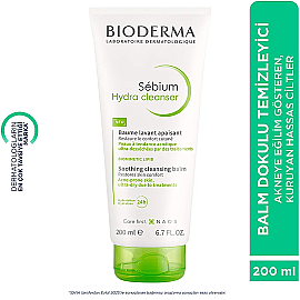 Bioderma Sebium Hydra Cleanser Balm Dokulu Temizleyici 200ml - 9