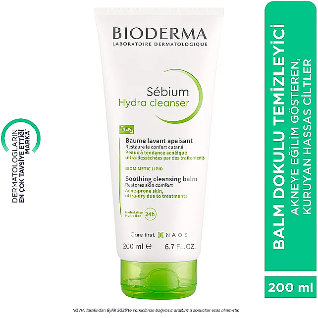 Bioderma Sebium Hydra Cleanser Balm Dokulu Temizleyici 200ml - 9