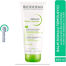 Bioderma Sebium Hydra Clenaser Balm Dokulu Temizleyici 200ml - 4