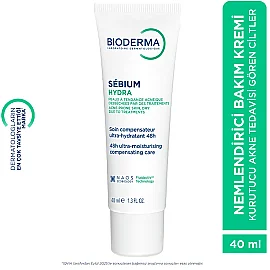 Bioderma Sebium Hydra Cream - Yağlı Ciltler için Nemlendirici 40ml - 9