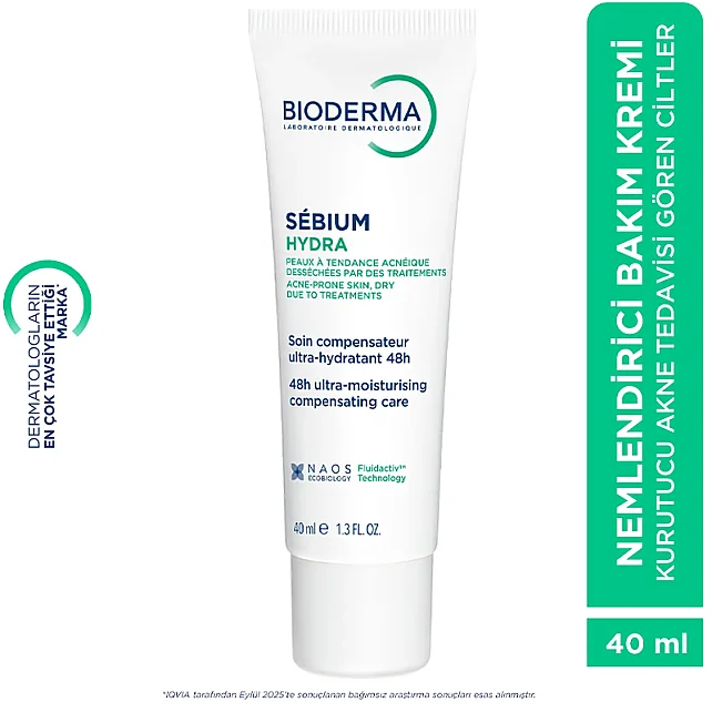 Bioderma Sebium Hydra Cream - Yağlı Ciltler için Nemlendirici 40ml - 9