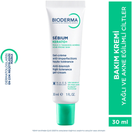 Bioderma Sebium Kerato+ Anti Blemish Gel Cream - Yağlı Cilt Jel Krem 30ml - 5