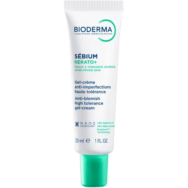 Bioderma Sebium Kerato+ Anti Blemish Gel Cream - Yağlı Cilt Jel Krem 30ml - 1