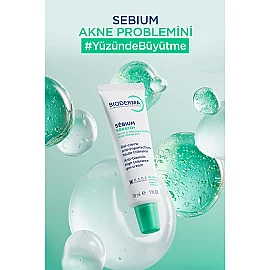 Bioderma Sebium Kerato+ Anti Blemish Gel Cream - Yağlı Cilt Jel Krem 30ml - 5