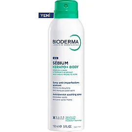 Bioderma Sebium Kerato+ Body Anti Blemish Soothing Spray - Akne Karşıtı Vücut Spreyi 150ml - Bioderma