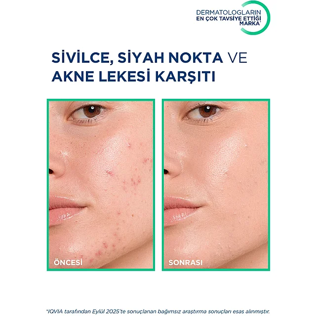 Bioderma Sebium Kerato+ Cover Anti Blemish Tinted Gel Cream -Renkli Nemlendirici Medium 30ml - 2