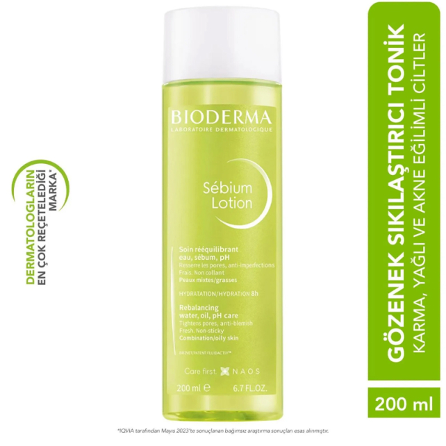 Bioderma Sebium Lotion - Yağlı Ciltler için Losyon 200ml - 4