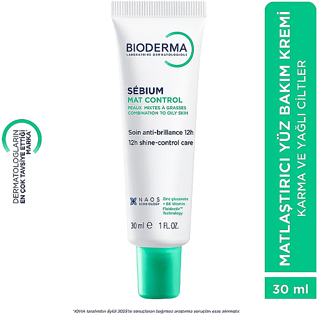 Bioderma Sebium Mat Control - Matlaştırıcı Bakım Kremi 30ml - 4