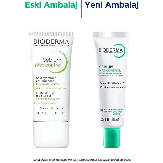 Bioderma Sebium Mat Control - Matlaştırıcı Bakım Kremi 30ml - 2