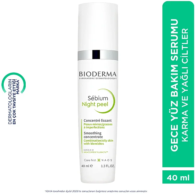 Bioderma Sebium Night Peel - Peeling Etkili Gece Serumu 40ml - 3