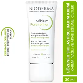Bioderma Sebium Pore Refiner Cream - Gözenek Karşıtı Bakım Kremi 30ml - 3