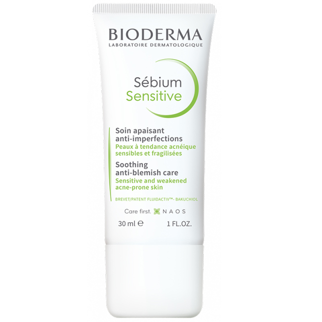Bioderma Sebium Sensitive Krem - Yağlı Ciltler için Nemlendirici 30ml - 1