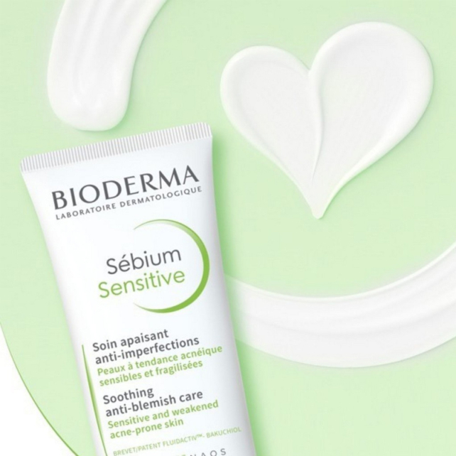 Bioderma Sebium Sensitive Krem - Yağlı Ciltler için Nemlendirici 30ml - 2