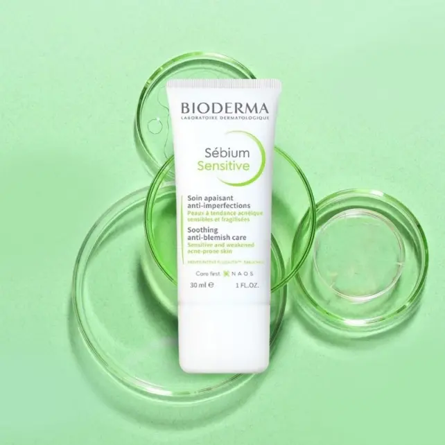 Bioderma Sebium Sensitive Krem - Yağlı Ciltler için Nemlendirici 30ml - 3