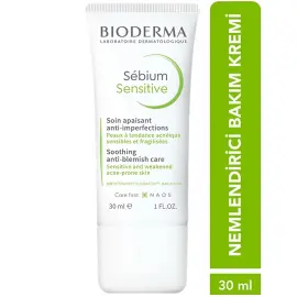 Bioderma Sebium Sensitive Krem - Yağlı Ciltler için Nemlendirici 30ml - 4