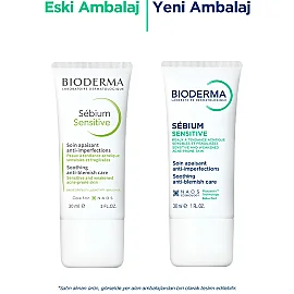 Bioderma Sebium Sensitive Krem - Yağlı Ciltler için Nemlendirici 30ml - 2