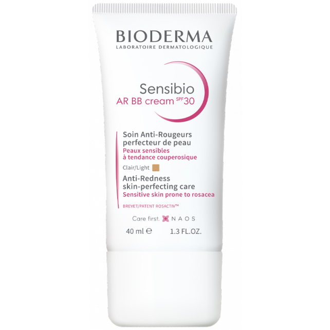 Bioderma Sensibio AR BB Cream SPF 30 - Hassas Cilt Renkli Nemlendirici Light 40ml - 1