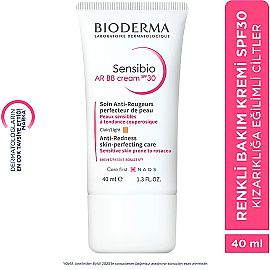 Bioderma Sensibio AR BB Cream SPF 30 - Hassas Cilt Renkli Nemlendirici Light 40ml - 4